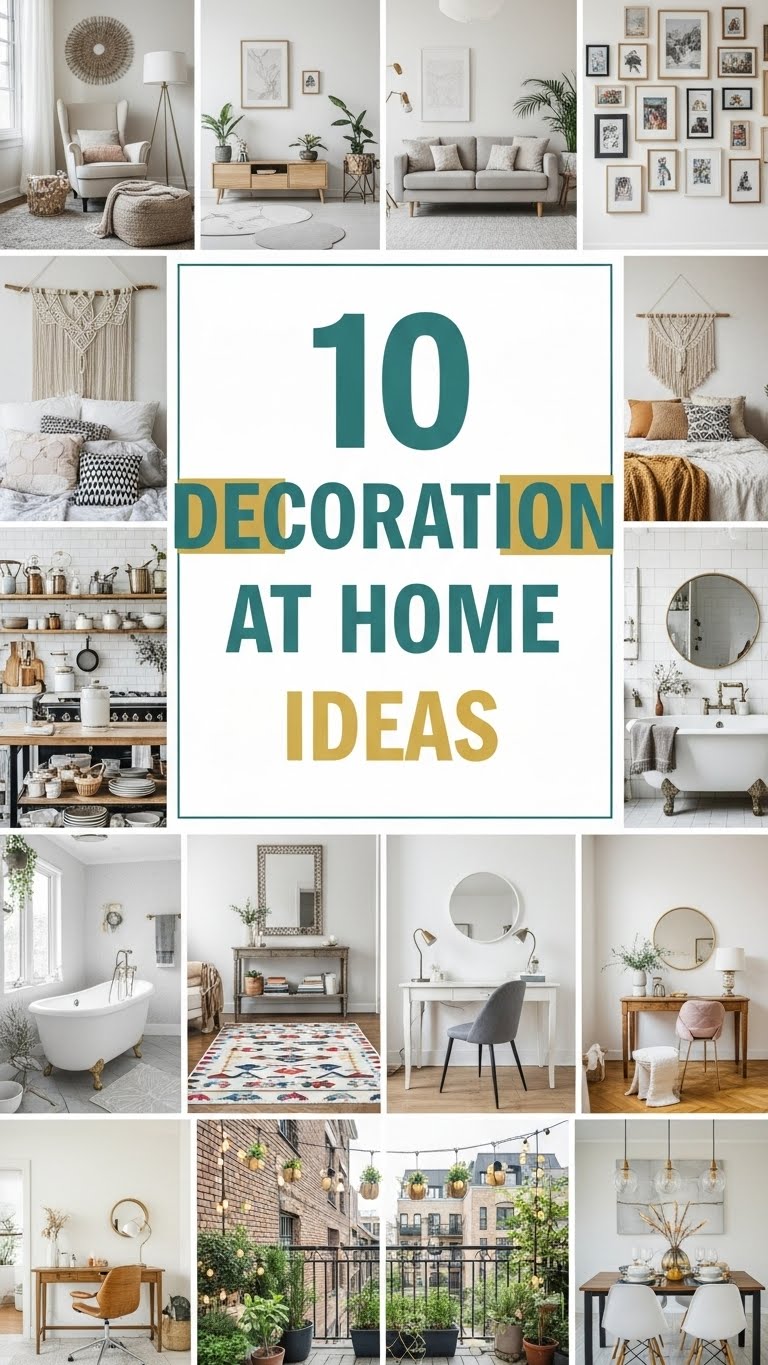 10 Decoration At Home ideas