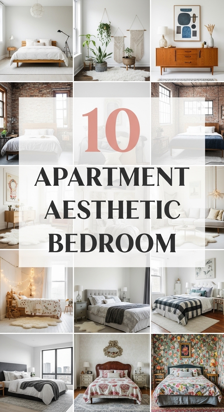 10 Apartment Aesthetic Bedroom