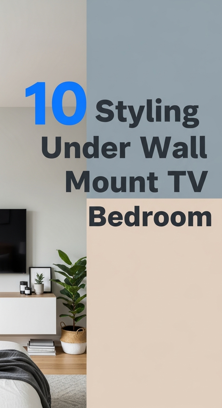 10 Styling Under Wall Mount Tv Bedroom