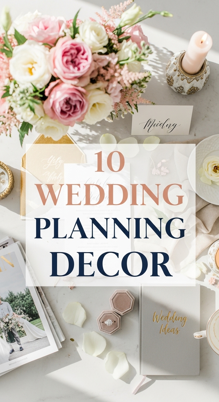 10 Wedding Planning Decor