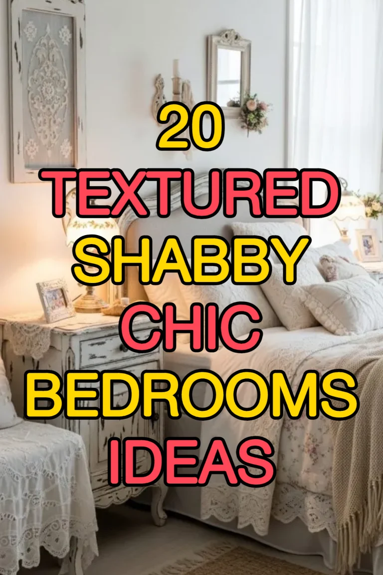 20 shabby chic bedrooms ideas