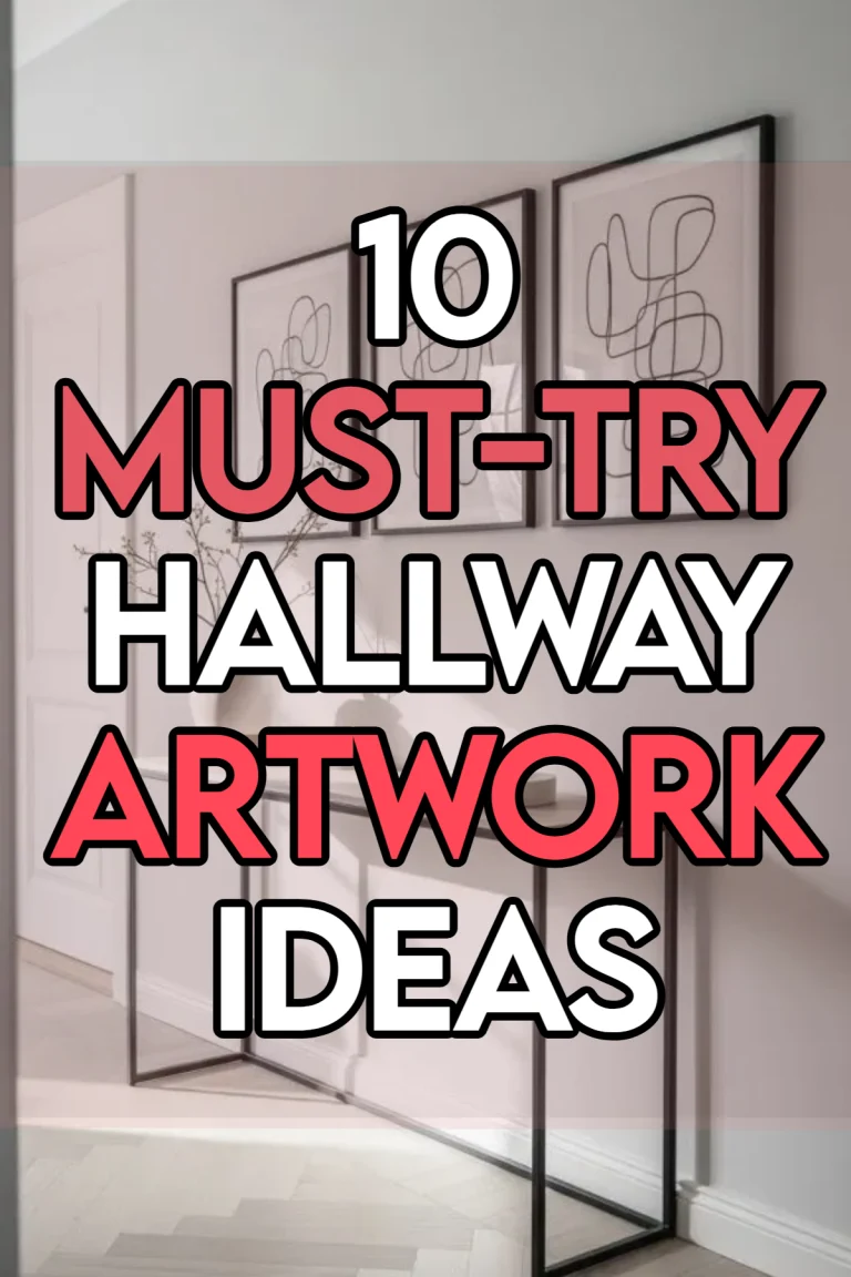 10 Hallway Artwork Ideas