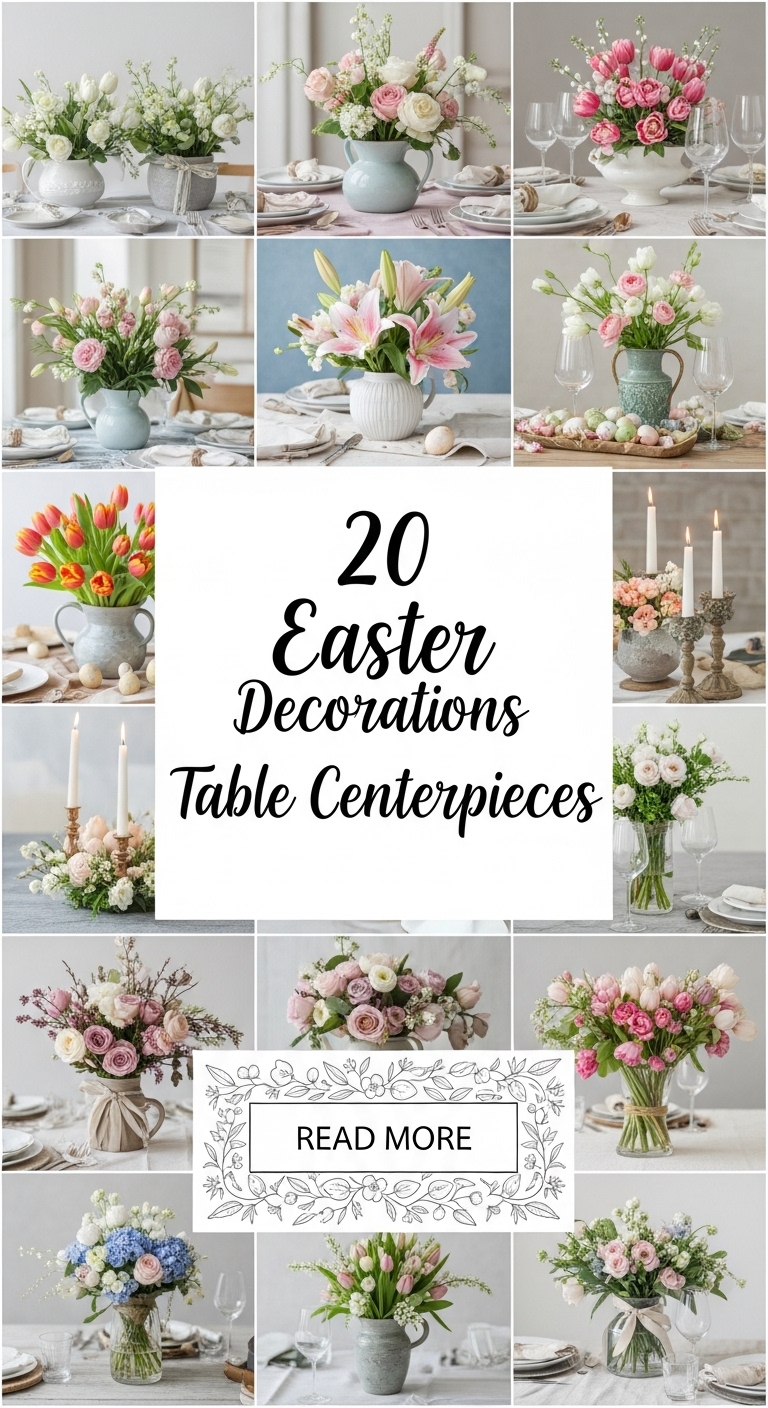 20 easter decorations table centerpieces