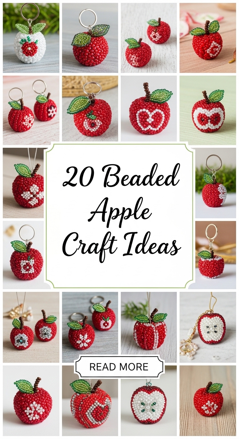 20 Beaded Apple Craft Ideas