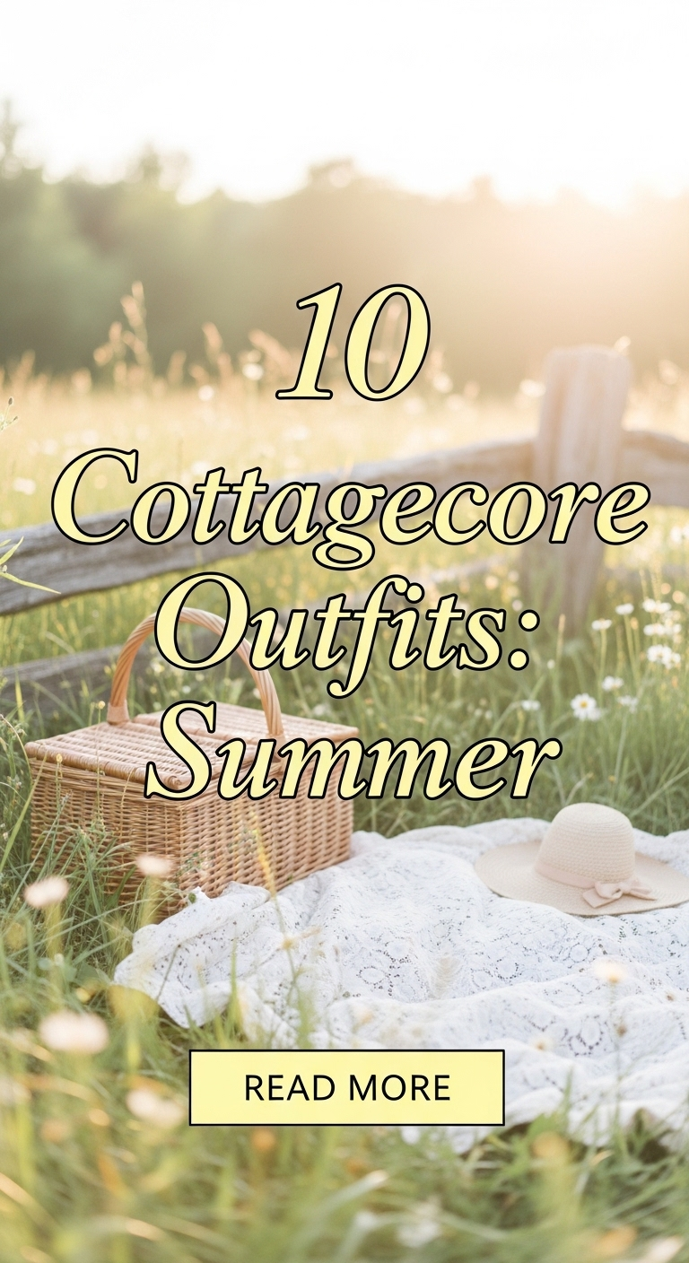 10 cottagecore outfits summer