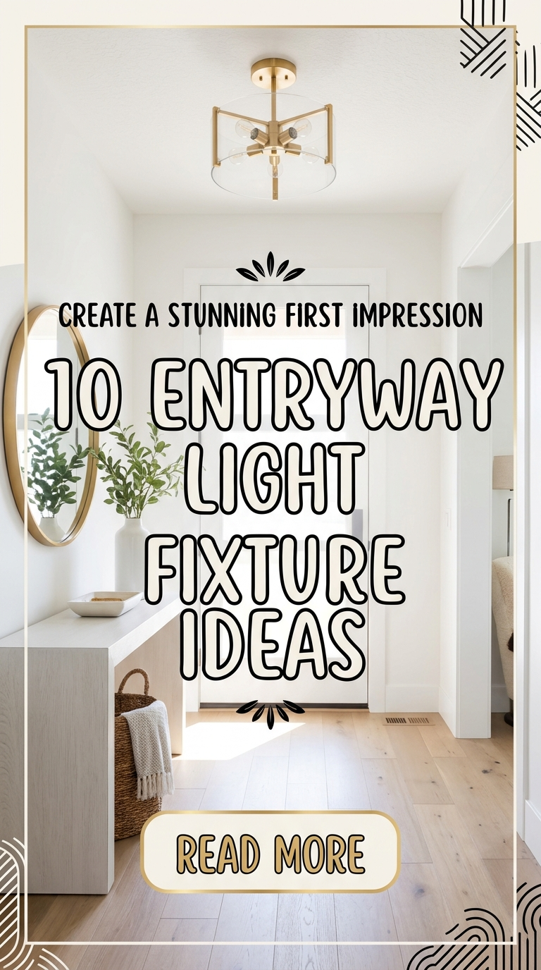 10 entryway light fixture ideas