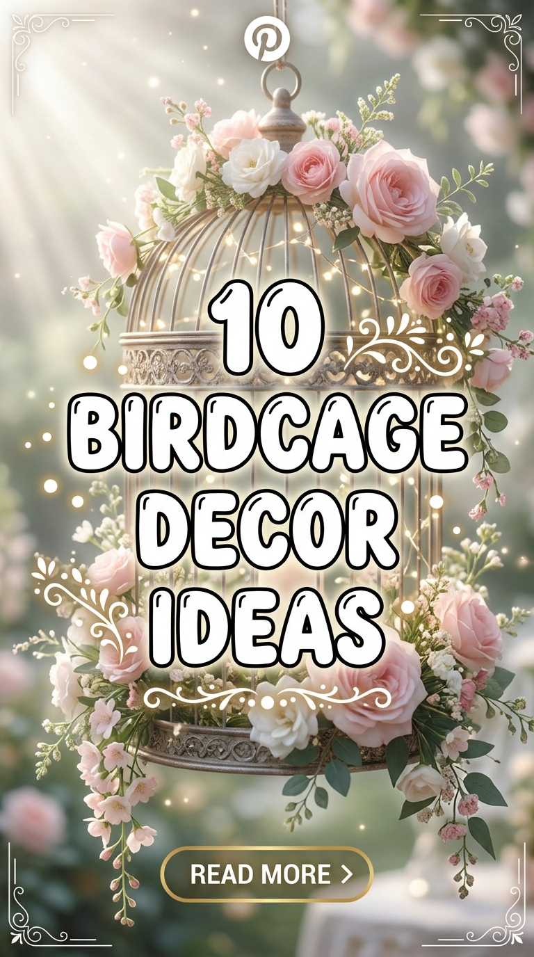 10 birdcage decor ideas
