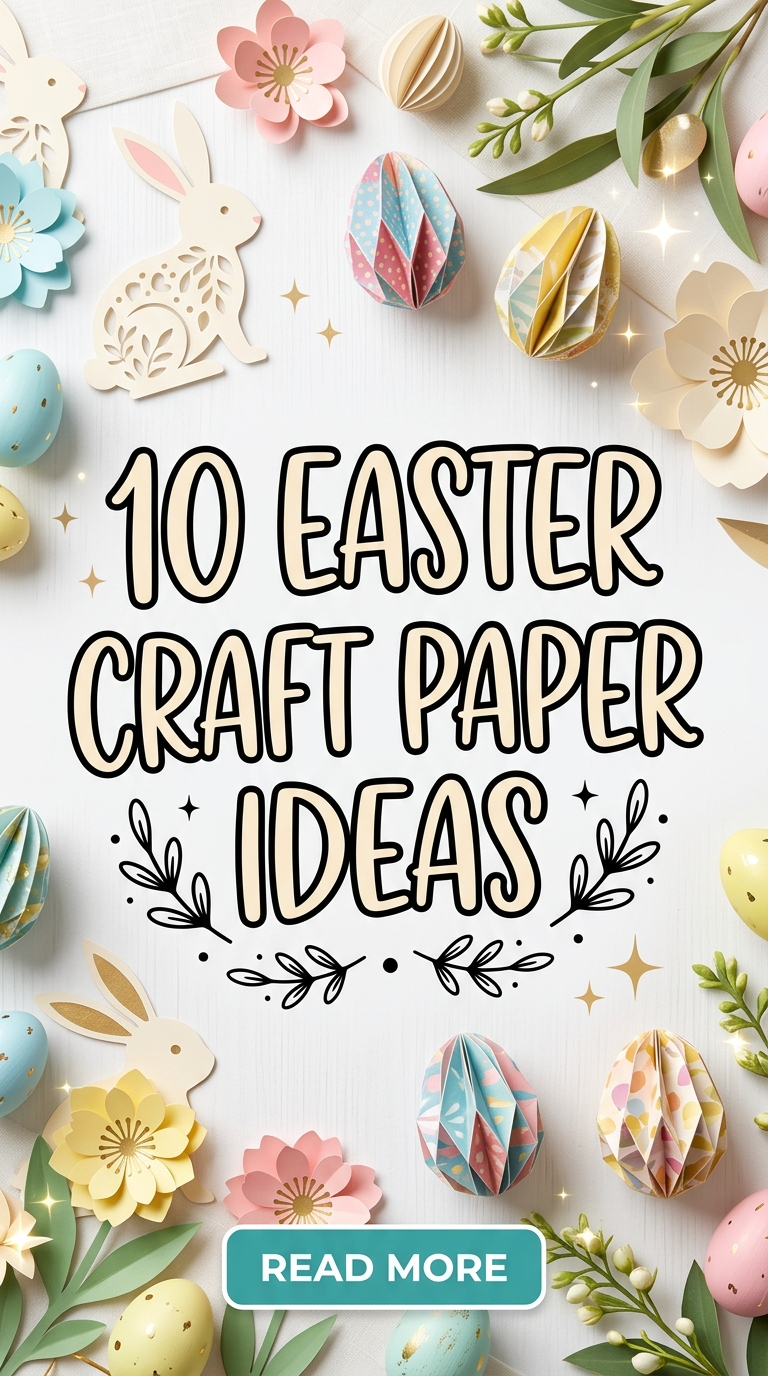 10 Easter Craft Paper Ideas