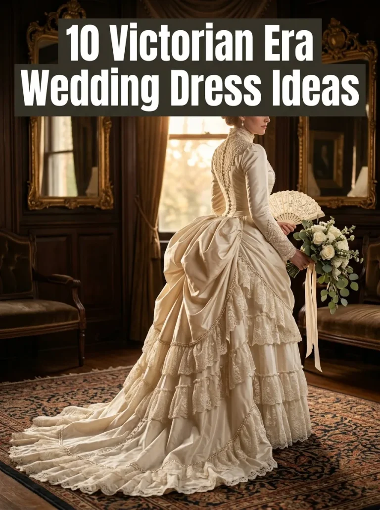 10 Victorian era wedding dress