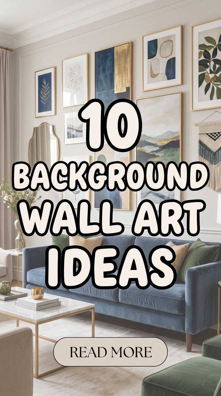 10 Background Wall Art Ideas