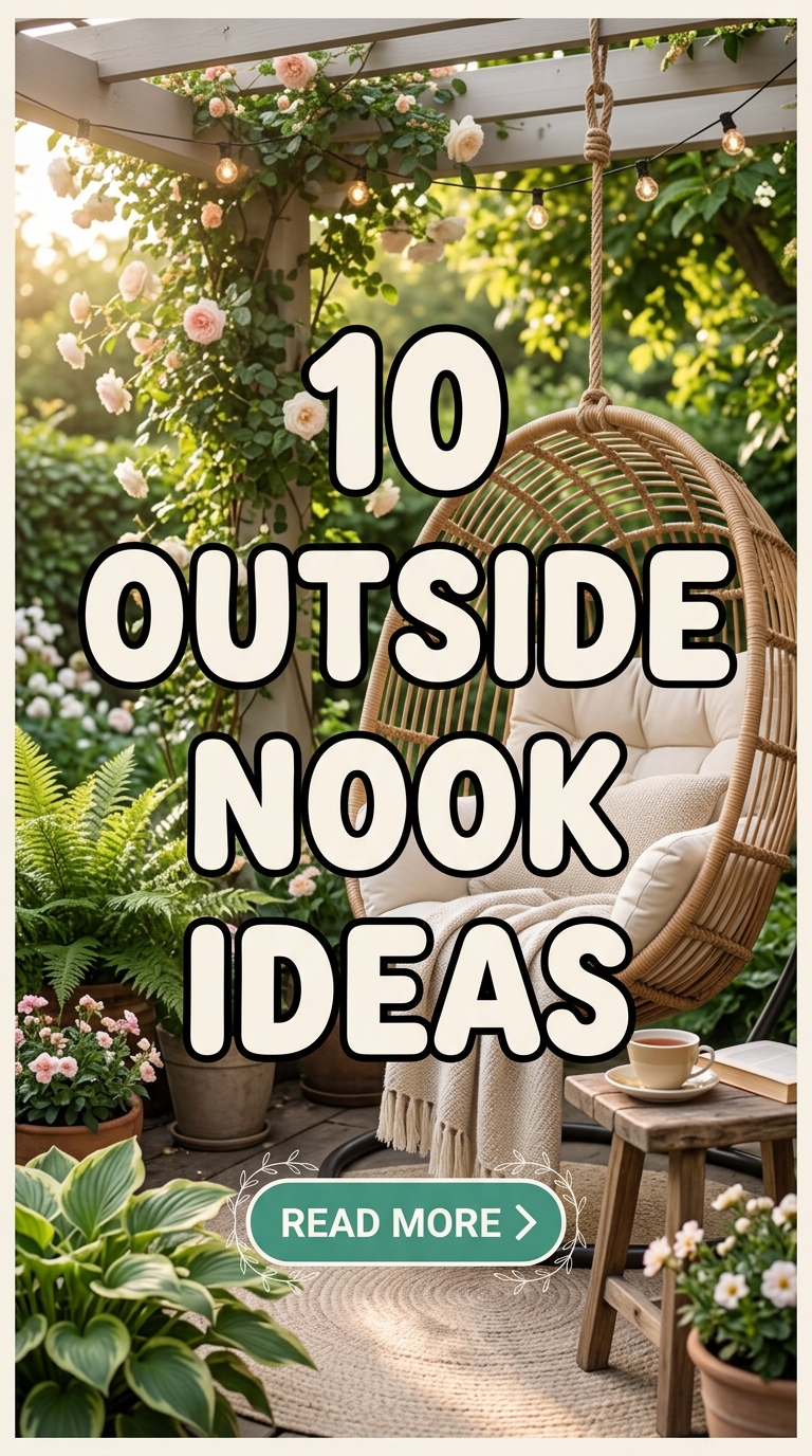 10 Outside Nook Ideas