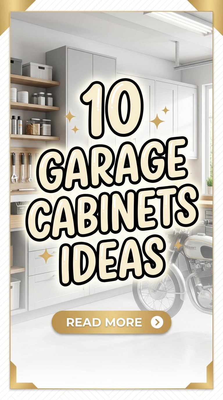 10 Garage Cabinets Ideas