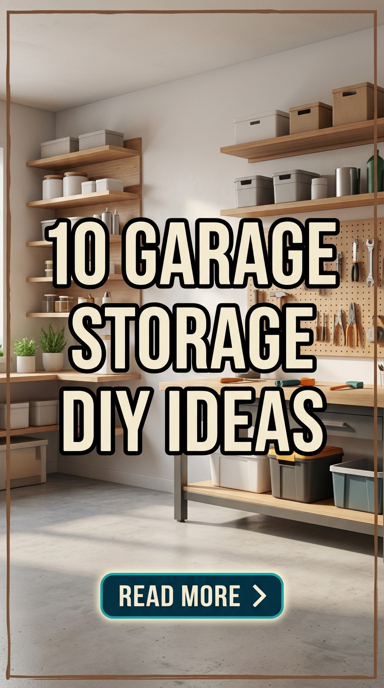 10 Garage Storage DIY Ideas