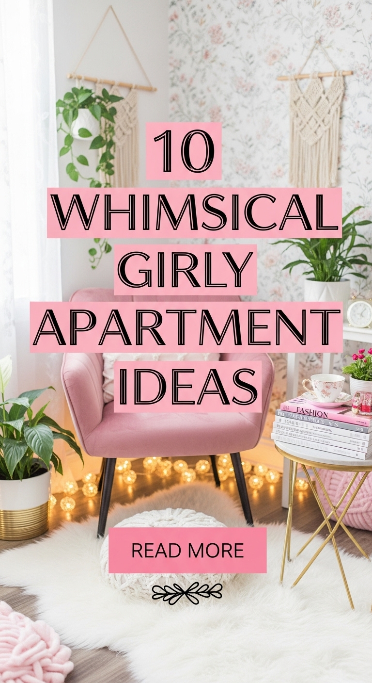 10 Whimsical Girly Apartment Ideas