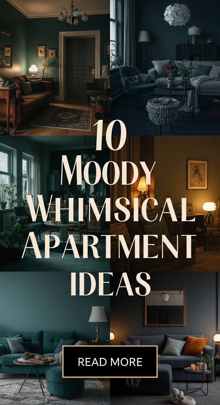 10 Moody Whimsical Apartment Ideas