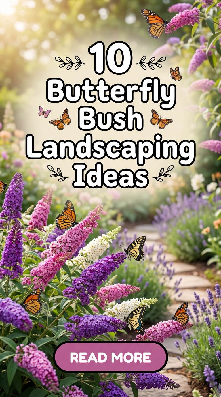 10 Butterfly Bush Landscaping Ideas