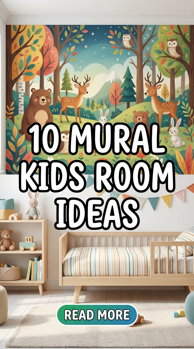 10 Mural Kids Room Ideas
